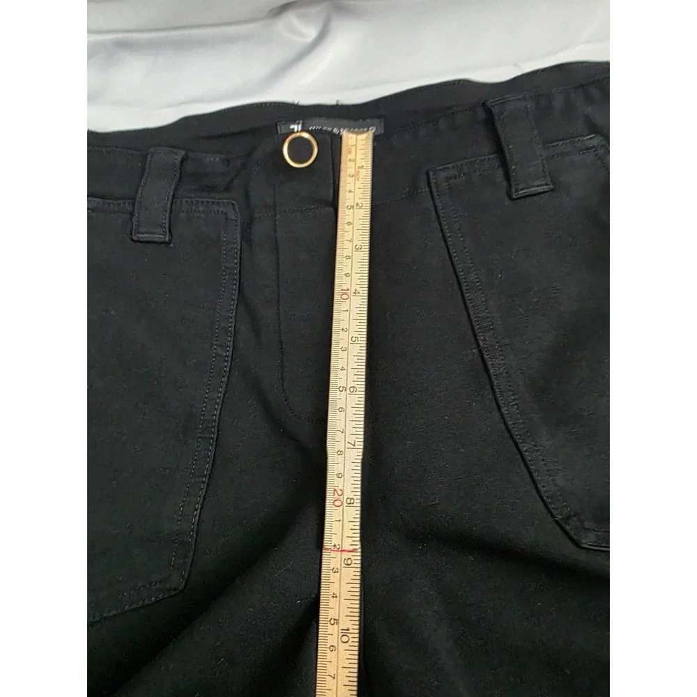 Jules & Leopold Women's Black Pants Size Large L Utility Cargo Casual